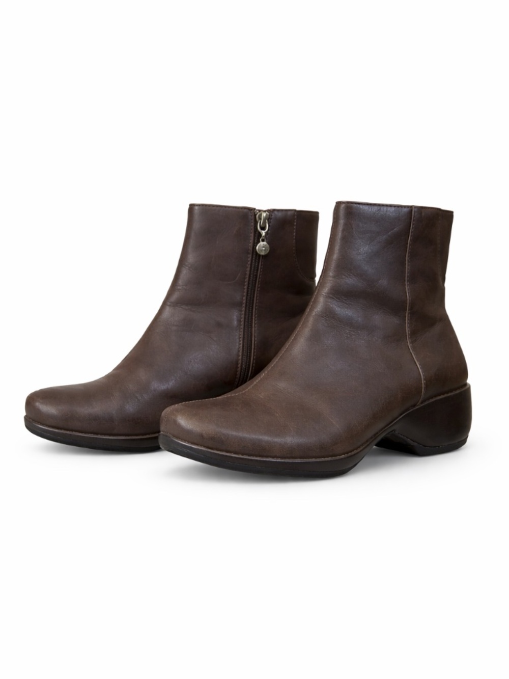 Rockport Dark Brown Waterproof Leather Ankle Boots – Size 9.5 EUC
